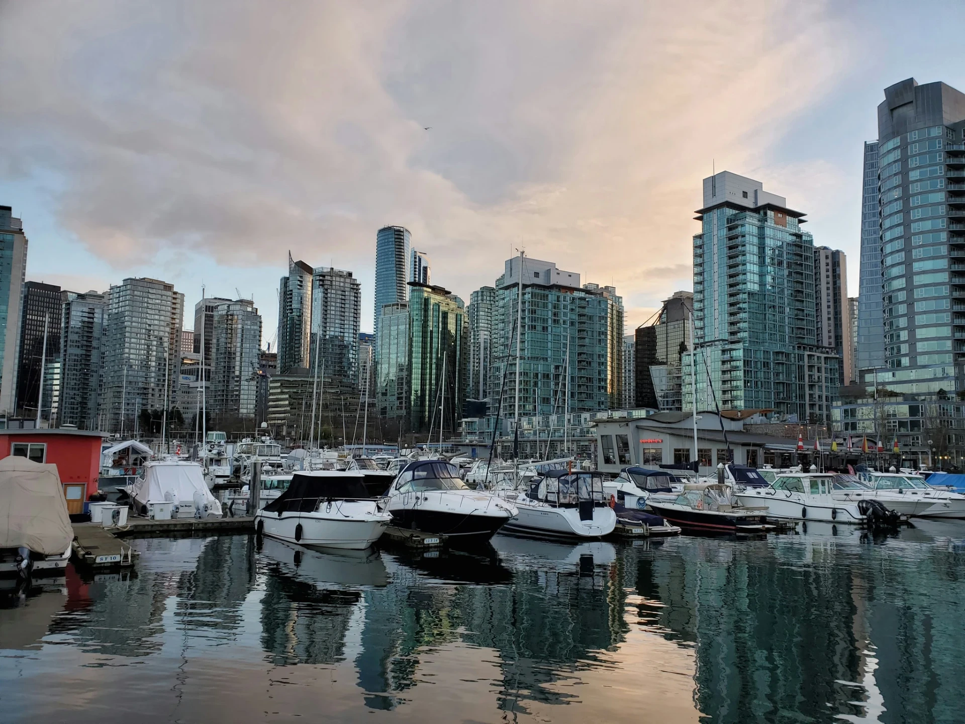 Vancouver harbour marina